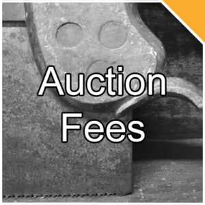 Antique Tool Auction Fees