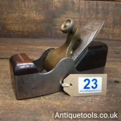 Antique Buck 245 Tottenham Ct. Road Smoothing Plane