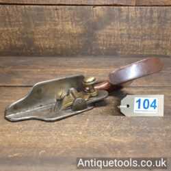 Rare Cast Steel Lancashire Pattern Mitre Plane