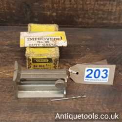 Vintage Boxed Stanley No: 95G Improved Butt Gauge