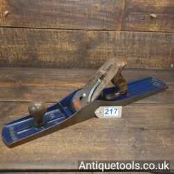 Vintage Woden No: W7 Jointer Plane With a Record Iron