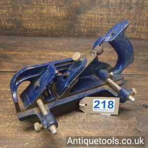 Lot 218 Vintage Record No: 778 twin armed rabbet & fillister plane