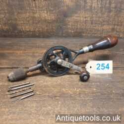Antique Millers Falls No: 1 Single Pinion Egg Beater Hand Drill