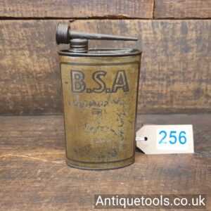 BSA Oil Can for Lubricating Bicycles Tin Oiler