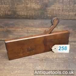 Antique Early 18th Century 10” Moulding Plane by Collison ZB Mark