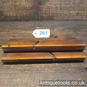 Antique Late 18th Century Higgs Pair of Snipe Bill Moulding Planes