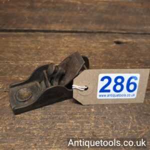 Lot 286 Antique miniature duplex thumb & bullnose plane