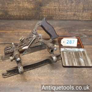 Lot: 287 Stanley No: 41 Millers Patent Type 9 Plow Plane