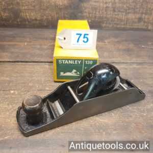 Lot 75 Vintage Stanley England No: 130 duplex block plane