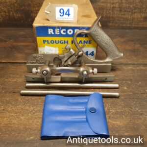 Lot 94 Vintage Record No: 044 plough plane complete