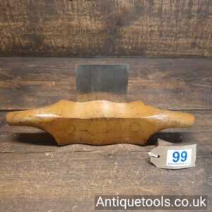 Lot 99 Antique E. C. Atkins & Co. Indianapolis, IN, U.S.A. (c.1885-1944) beechwood and steel cabinet scraper