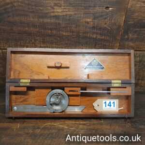 Vintage Hilger & Watts Ltd Microptic Bevel Protractor