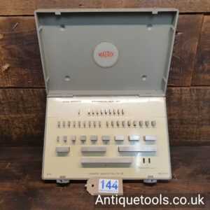 Vintage Coventry Gauge & Tool Co Ltd No: 2021B Slip Gauge Set