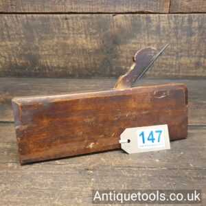 Lot 147 Antique James Parker Grahamstown (South Africa) lambs tongue sash beechwood moulding plane