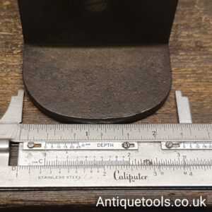 Lot 15: Early Antique Dovetailed Mitre Plane with Hardwood Infill
