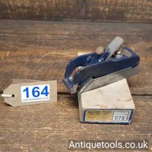 Lot 164 Crisp vintage Record Tools No: 075 bull nose rabbet plane