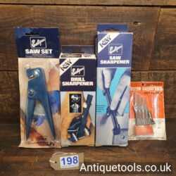 Eclipse Tools including Saw Set, Saw Sharpener, Drill Bit Sharpener