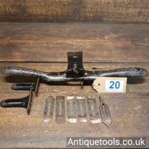 Lot 20: Antique E. Preston & Sons No: 1393P Adjustable Hand Reeder & Moulding Tool