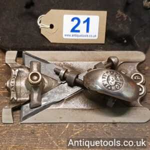 Lot 21: Antique Edward Preston & Sons No: 1369 Side Rabbet Plane