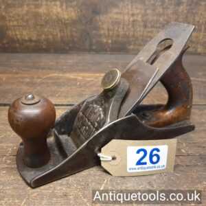 Lot 26: Rare Antique 'The Norfolk' Vintage Smoothing Plane