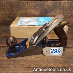 Lot 299 Vintage Boxed Record No: 04 smoothing plane