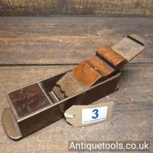 Lot 3: Antique Buck by Norris 8″ Rosewood infill Mitre Plane