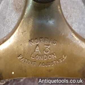 Lot 4: Antique Pre-War Norris A3 smoothing plane