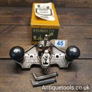 Vintage Stanley England No: 71 Hand Router Plane
