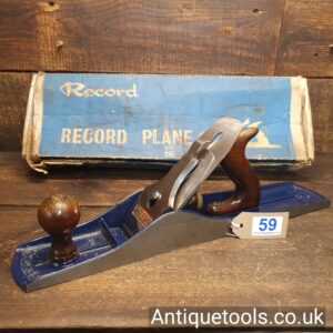 Vintage Record No: 06 Jointer Plane In Original Box