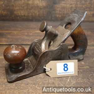 Lot 8: Antique Stewart Spiers Plane-O-Ayr Cast Steel Smoothing Plane