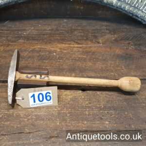 Lot: 106 Antique Saw Doctor’s Saw Setting Hammer