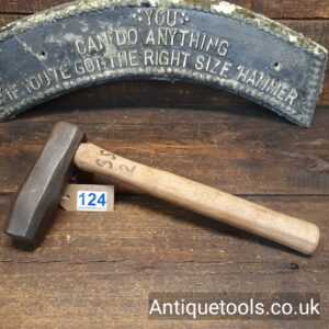 Lot: 124 Impressive Antique Saw Doctor’s Dogs Head Hammer