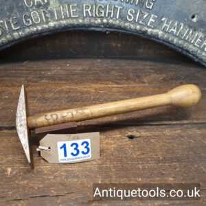Lot: 133 Antique Saw Doctor’s Saw Setting Hammer