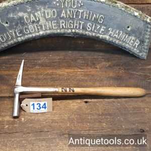 Lot: 134 Vintage Leatherworking Strapped Tack Hammer