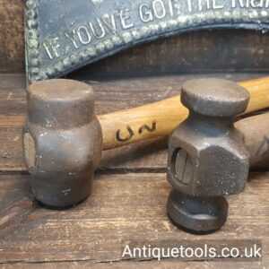 Lot: 144 3 No: Farriers Blacksmiths Shoe Turning Hammers