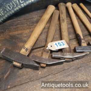 Lot: 153 Vintage Selection 6 Continental Claw Hammers