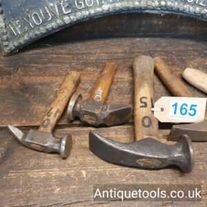 Lot: 165 Vintage Selection 5 Various Cobblers Hammers