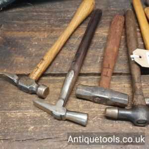 Lot: 167 Vintage Selection of 8 Various Hammers