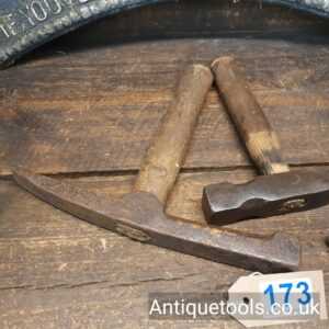 Lot: 173 Vintage Selection 3 Bricklayers Hammers