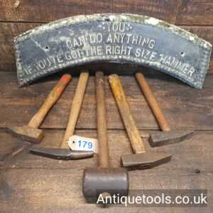 Lot: 179 Vintage Selection 5 Various Hammers