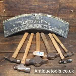 Lot: 180 Vintage Selection 6 Various Hammers