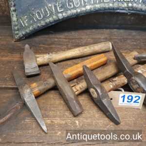 Lot: 192 Vintage Selection 7 Geologist’s Hammers