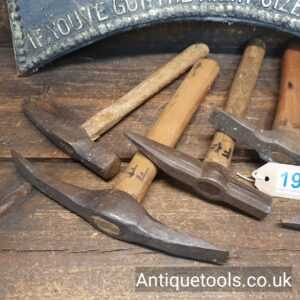 Lot: 193 Vintage Selection 5 Gristmill Hammers