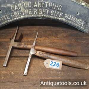 Lot: 226 Antique Selection 2 Geologists Hammers