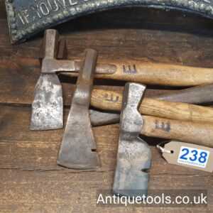 Lot: 238 Vintage Selection 4 Lathing Hammers