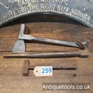 Lot: 259 Vintage Selection 3 Warehouseman’s Case Hammers