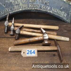 Lot: 264 Vintage Selection 5 No: Various Hammers