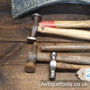 Lot: 282 Vintage Selection 5 Panel Beaters Hammers