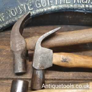 Lot: 292 Vintage Selection 6 Various Claw Hammers