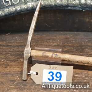 Lot 39: Small Antique Geologists Cross Pein Pick And Hammer